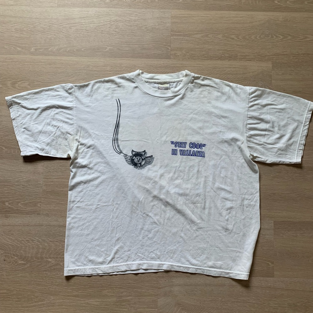 Y2K Corona Mexico T Shirt Mens OS Boxy Fit Like Large